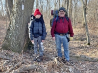 Preston-Grandpa-on-the-Appalachian-Trail-with-our-backpacks.